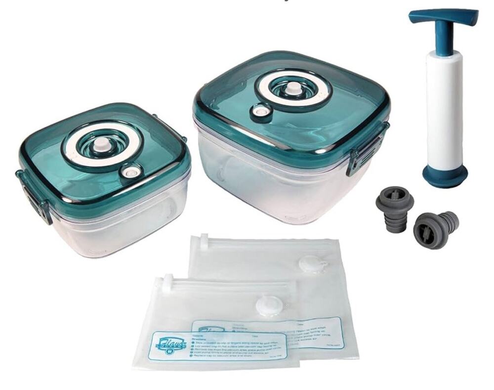 Nuwave Flavor-Lockers Vacuum System Starter Set